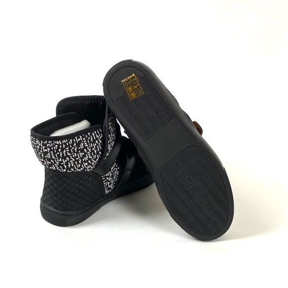 New Bernie Mev Frosty Black Suede Knit Boot 6.5 / 37 - Picture 8 of 10